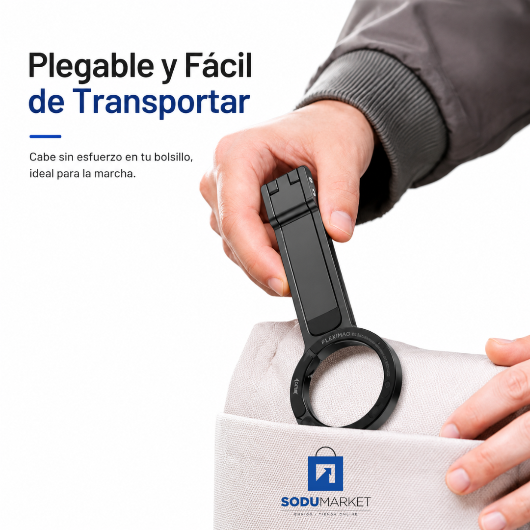 SOPORTE MAGNÉTICO PARA CELULAR FLEXIMAG | COMPATIBLE CON MAGSAFE