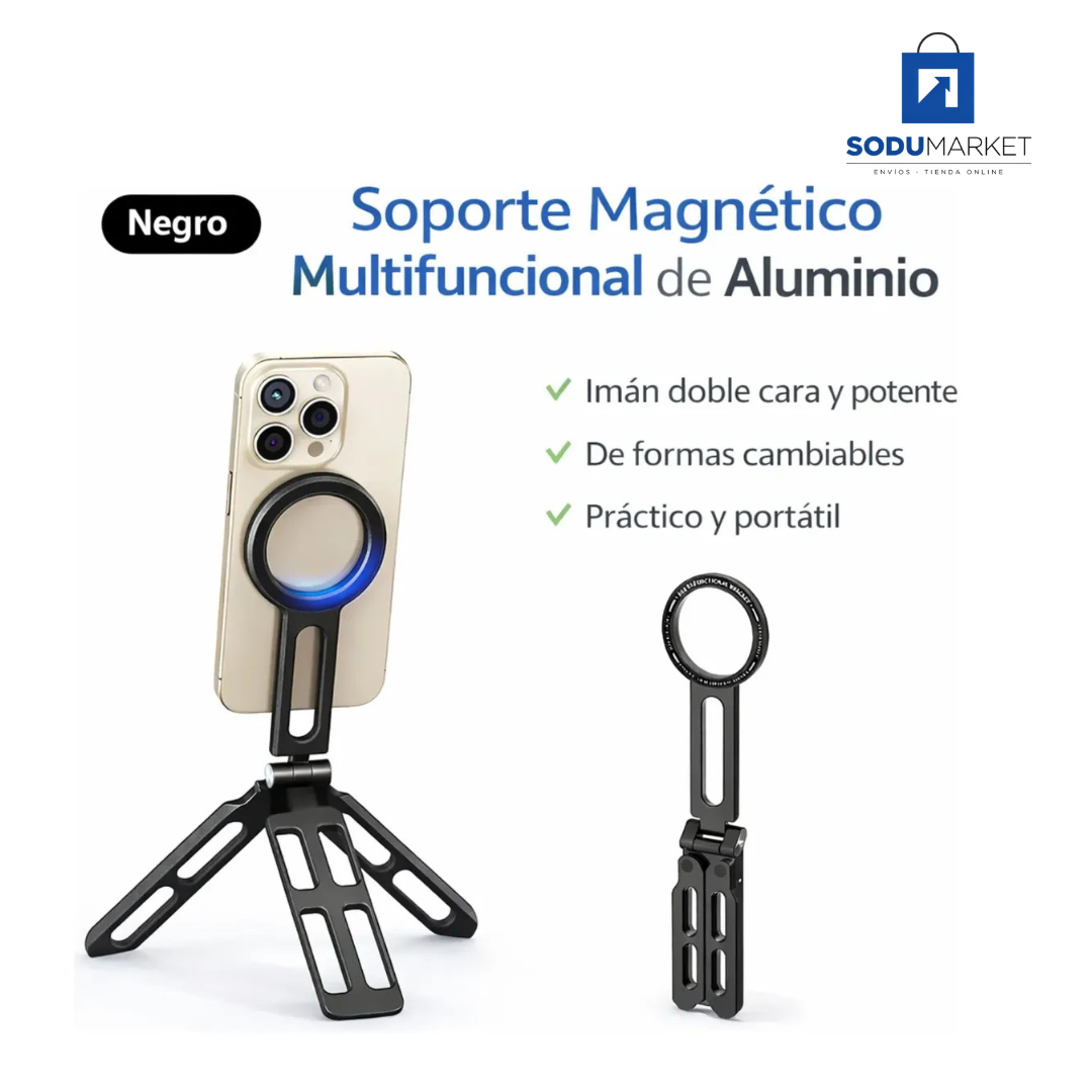 SOPORTE MAGNÉTICO PARA CELULAR FLEXIMAG | COMPATIBLE CON MAGSAFE