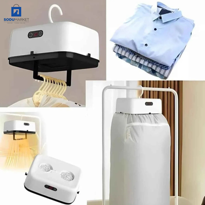 SECADOR DE ROPA PORTÁTIL ELÉCTRICA - IDEAL PARA VIAJES Y DEPARTAMENTOS