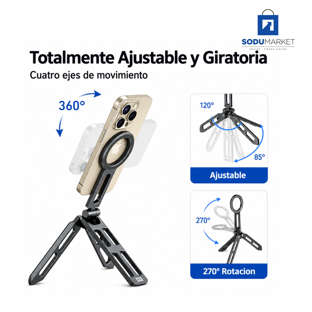 SOPORTE MAGNÉTICO PARA CELULAR FLEXIMAG | COMPATIBLE CON MAGSAFE