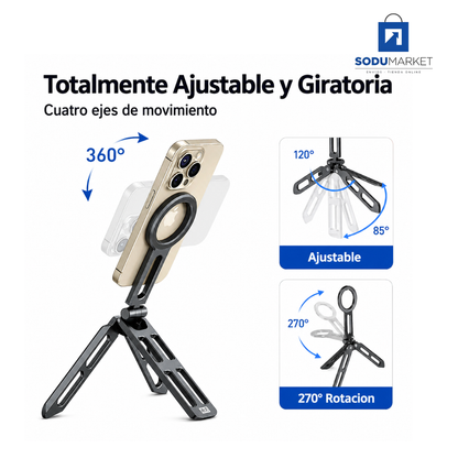 SOPORTE MAGNÉTICO PARA CELULAR FLEXIMAG | COMPATIBLE CON MAGSAFE
