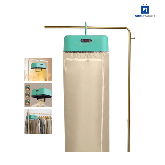 SECADOR DE ROPA PORTÁTIL ELÉCTRICA - IDEAL PARA VIAJES Y DEPARTAMENTOS