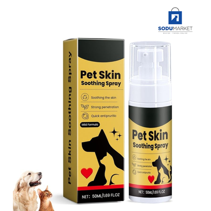 SPRAY PARA EL CUIDADO DE LA PIEL DE TU MASCOTA | AYUDA A ALIVIAR LA PICAZÓN E IRRITACIÓN